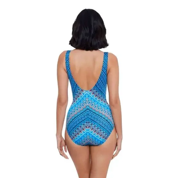Miraclesuit Escape Casablanca Womens Swimsuit One Piece Slimming Padded Wire 12